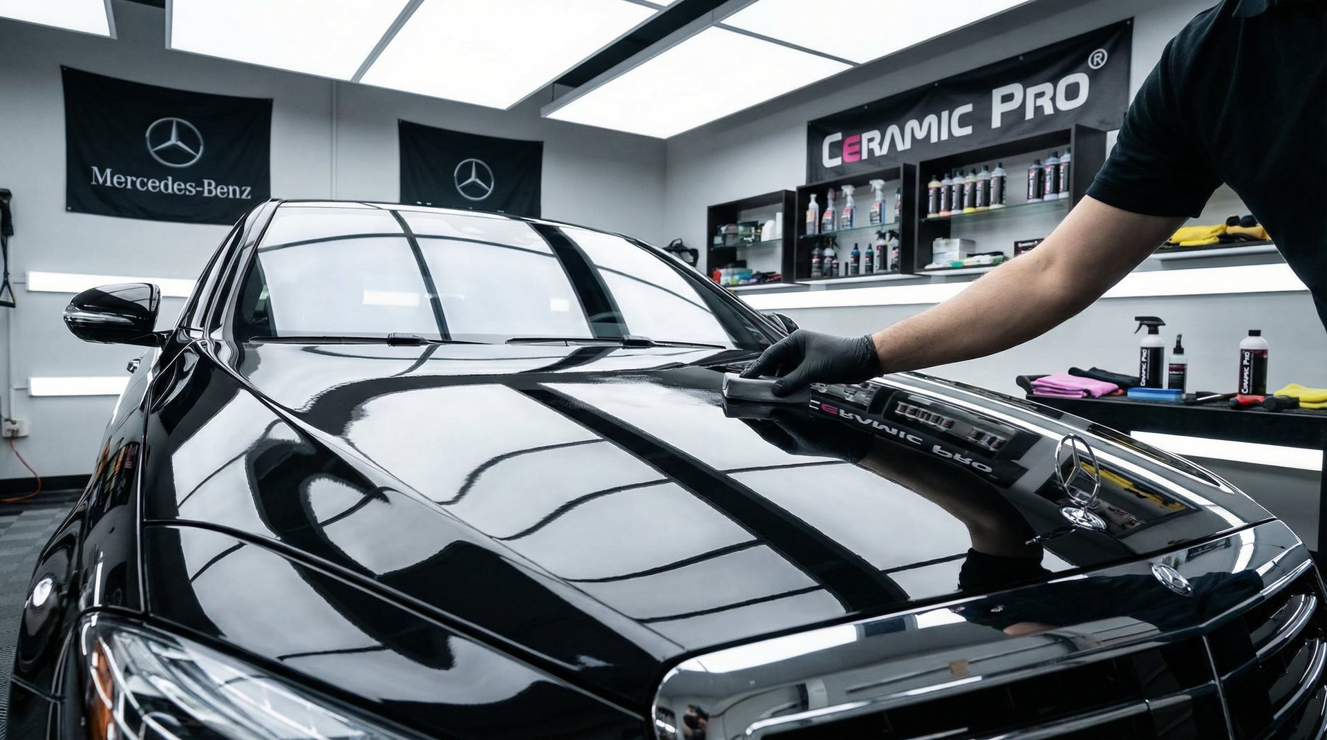 91修车改装视频-车漆镀晶